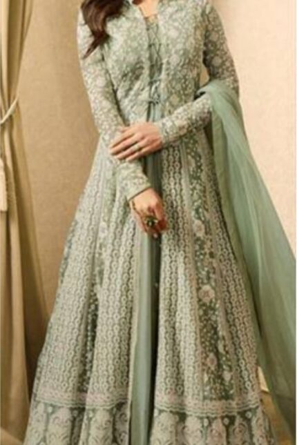 GREEN DESIGNER SUIT