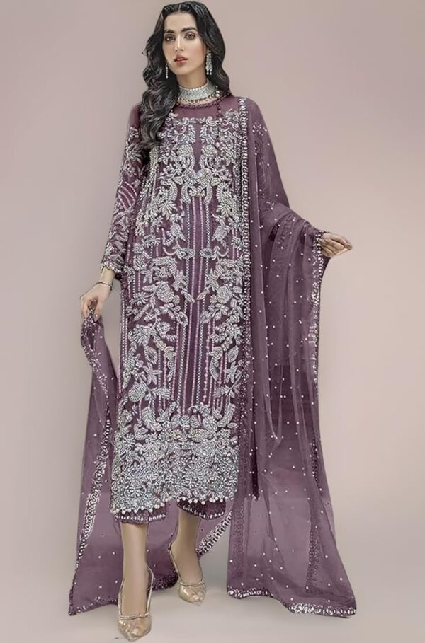 Woman's hand embroidery designs suit